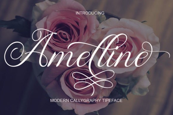 Amelline: A Modern Script Typeface