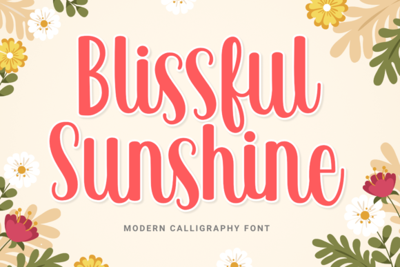 Blissful Sunshine Font Review