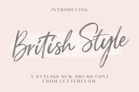 British Style Font for Creative Projects