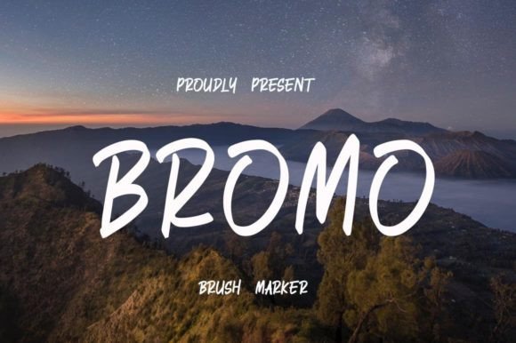 Bromo: A Font That Speaks Volumes
