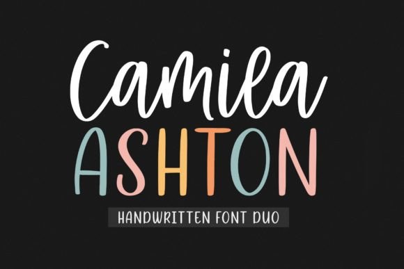Camila Ashton Font for Editorial Design