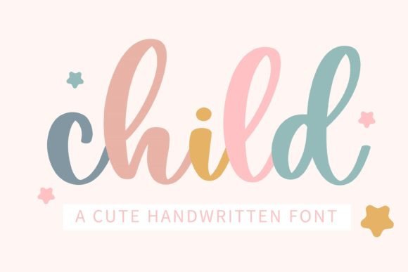 Child: A Sweet Handwritten Font