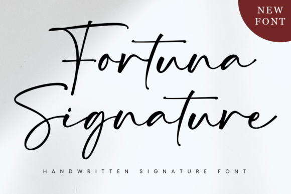 Fortuna Signature: A Timeless Script for Designers