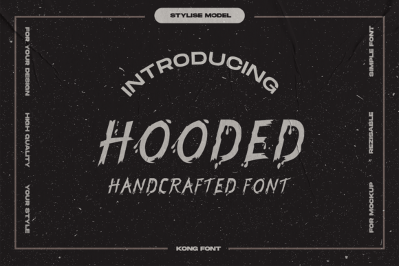 Hooded: A Font for Business Branding