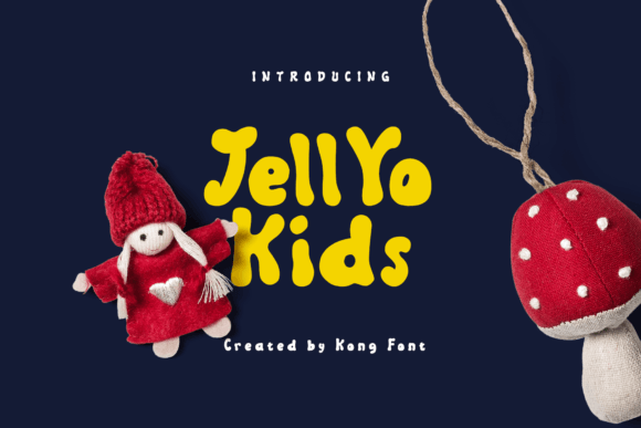 Jellyo Kids: A Playful Font for Creative Projects
