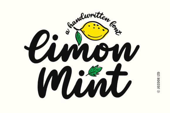 Limon Mint: A Modern Script Font
