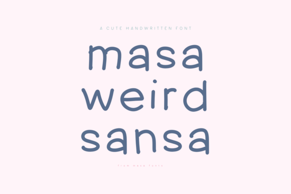 Masa Weird Sansa Font Review
