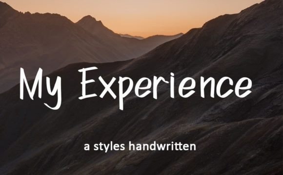 My Experience: A Font That Speaks to Your Brand