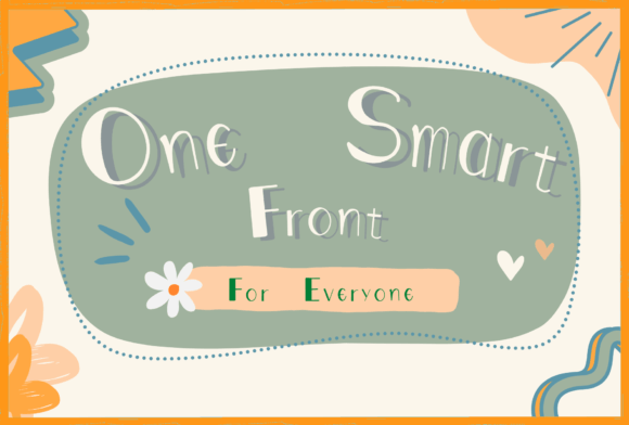 One Smart: A Friendly Font for Creative Projects