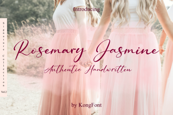Rosemary Jasmine: A Creative Font for Real Projects