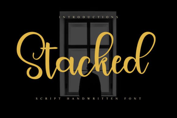 Stacked Font: Elegant Script for Digital Marketing