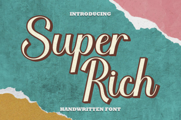 Super Rich Font for Creative Projects