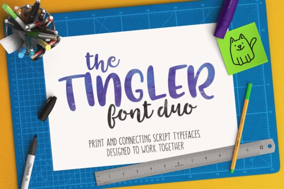 Tingler Duo: A Font for Digital Design